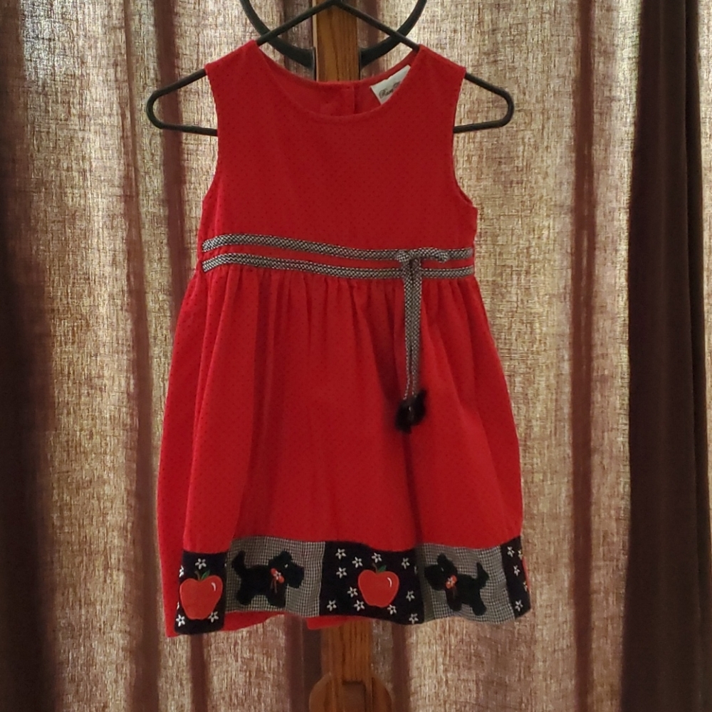 RAXE EDITIONS GIRL'S CORDUROY DRESS SIZE 6